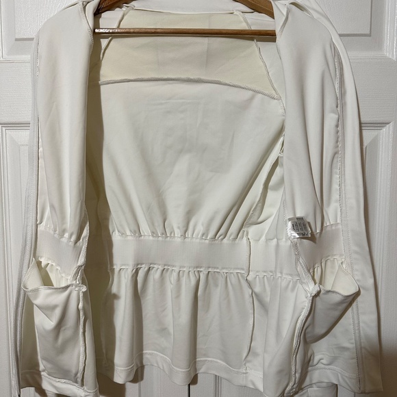 Lululemon Define Jacket Luon White Size 4/6 (LA Box Logo Limited Edition) - Picture 7 of 11